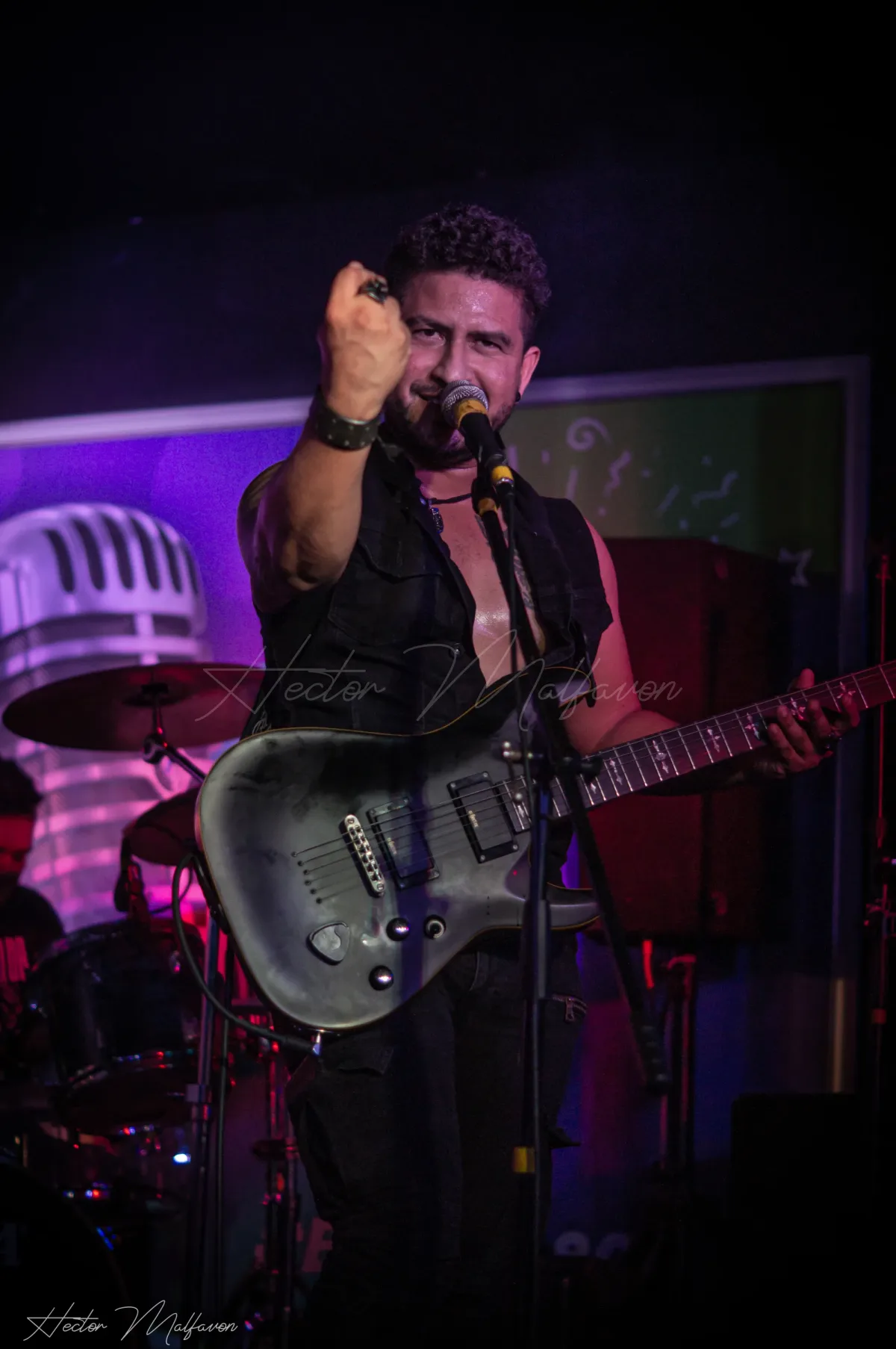 Fotografía de concierto en vivo en Campeche